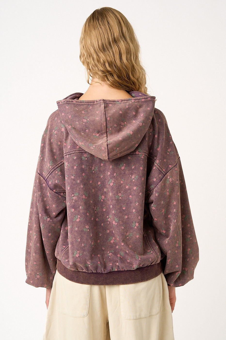 Floral Hoodie