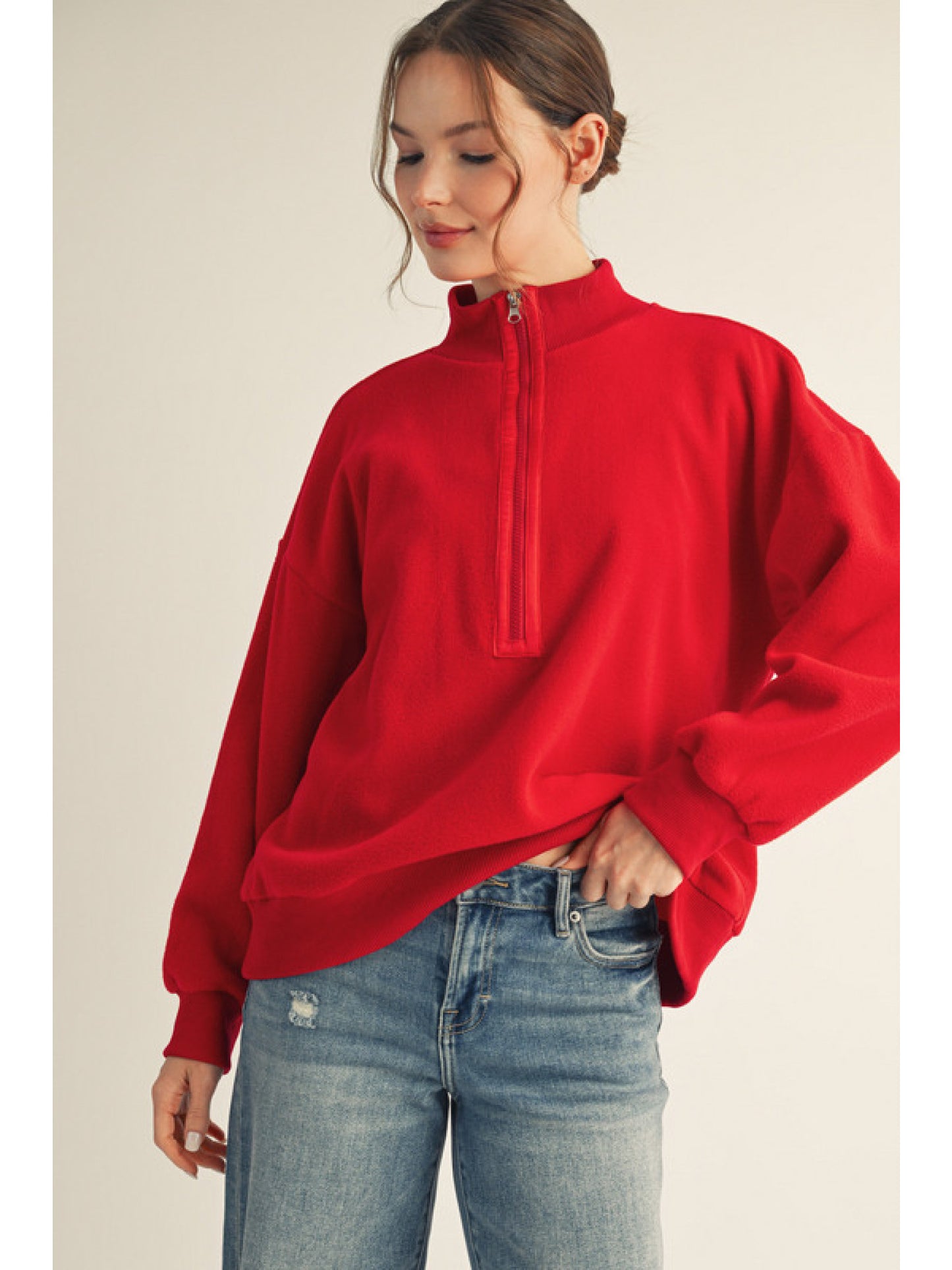Fleece Half-Zip Pullover