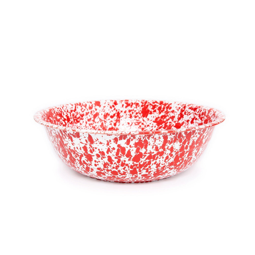 Crow Canyon Splatter Enamelware Medium Basin