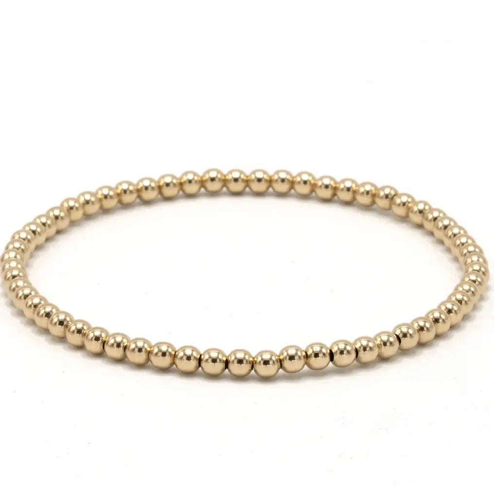 3mm Gold Filled Karma Waterproof Bracelet