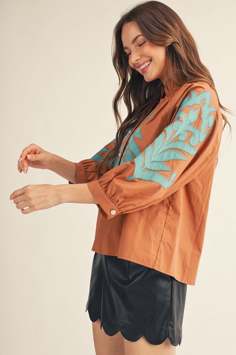 Baroque Cotton Top
