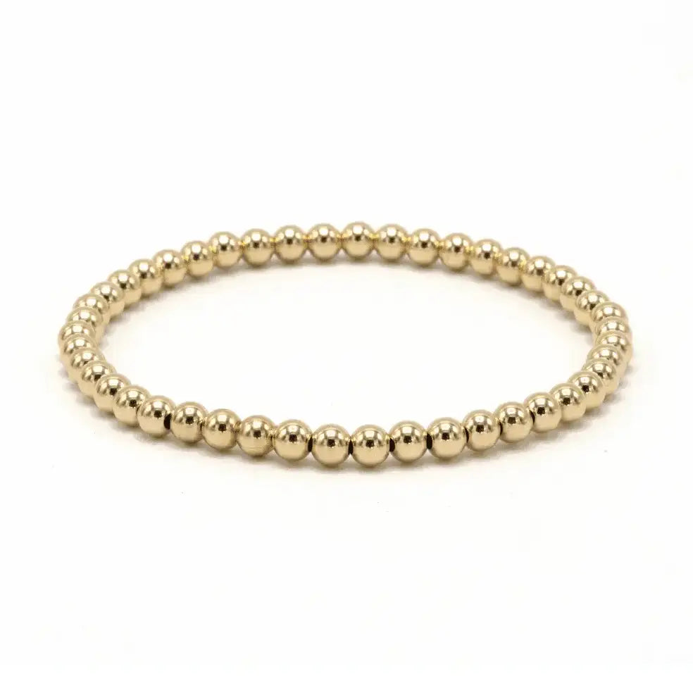 4mm 14k Gold Filled Karma Waterproof Bracelet