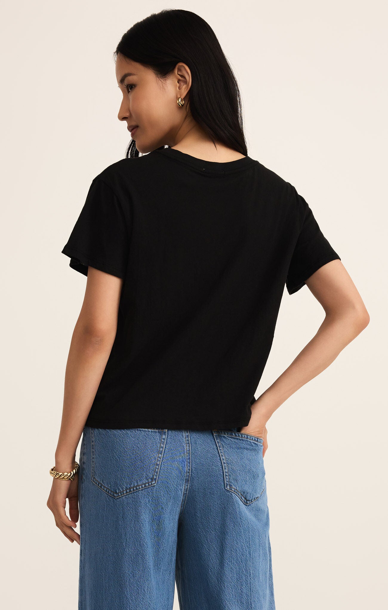 Go To Tee in Black