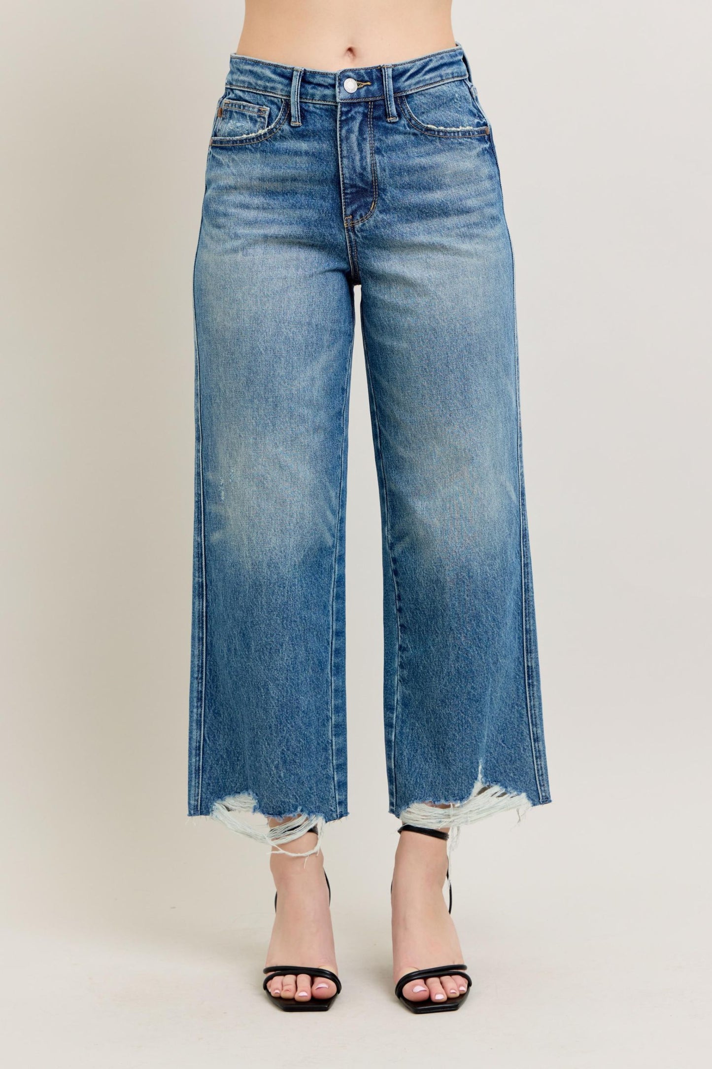 Rigid Magic Destroy Hem Crop