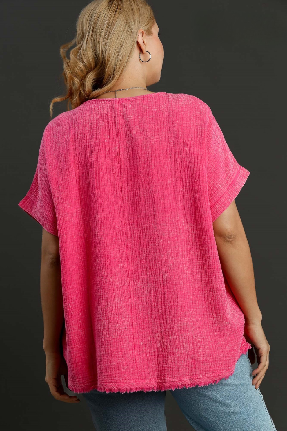 Mineral Wash Dolman Top