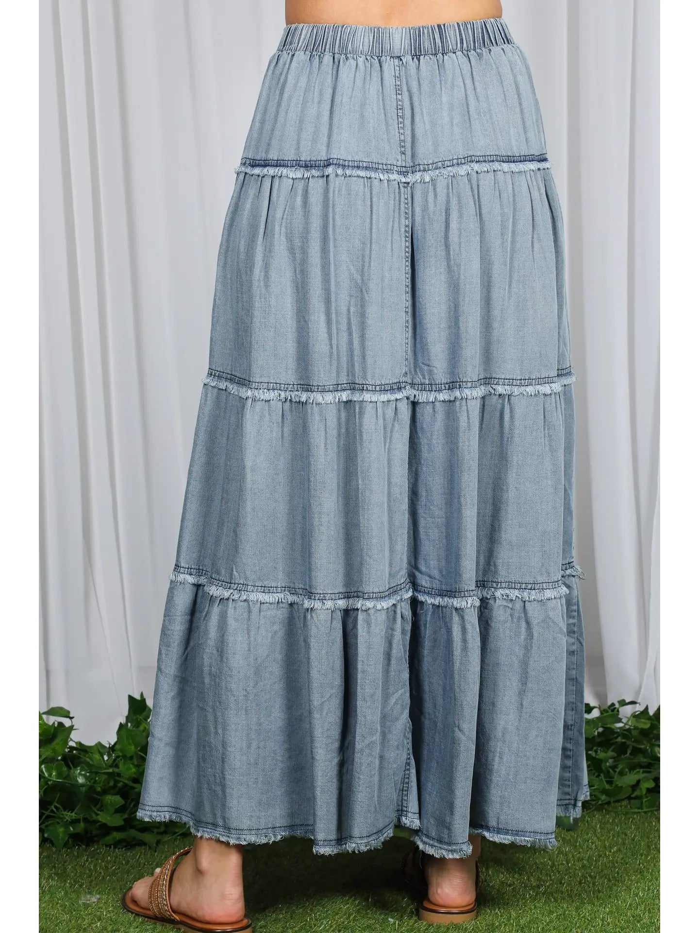 Retro Maxi Skirt