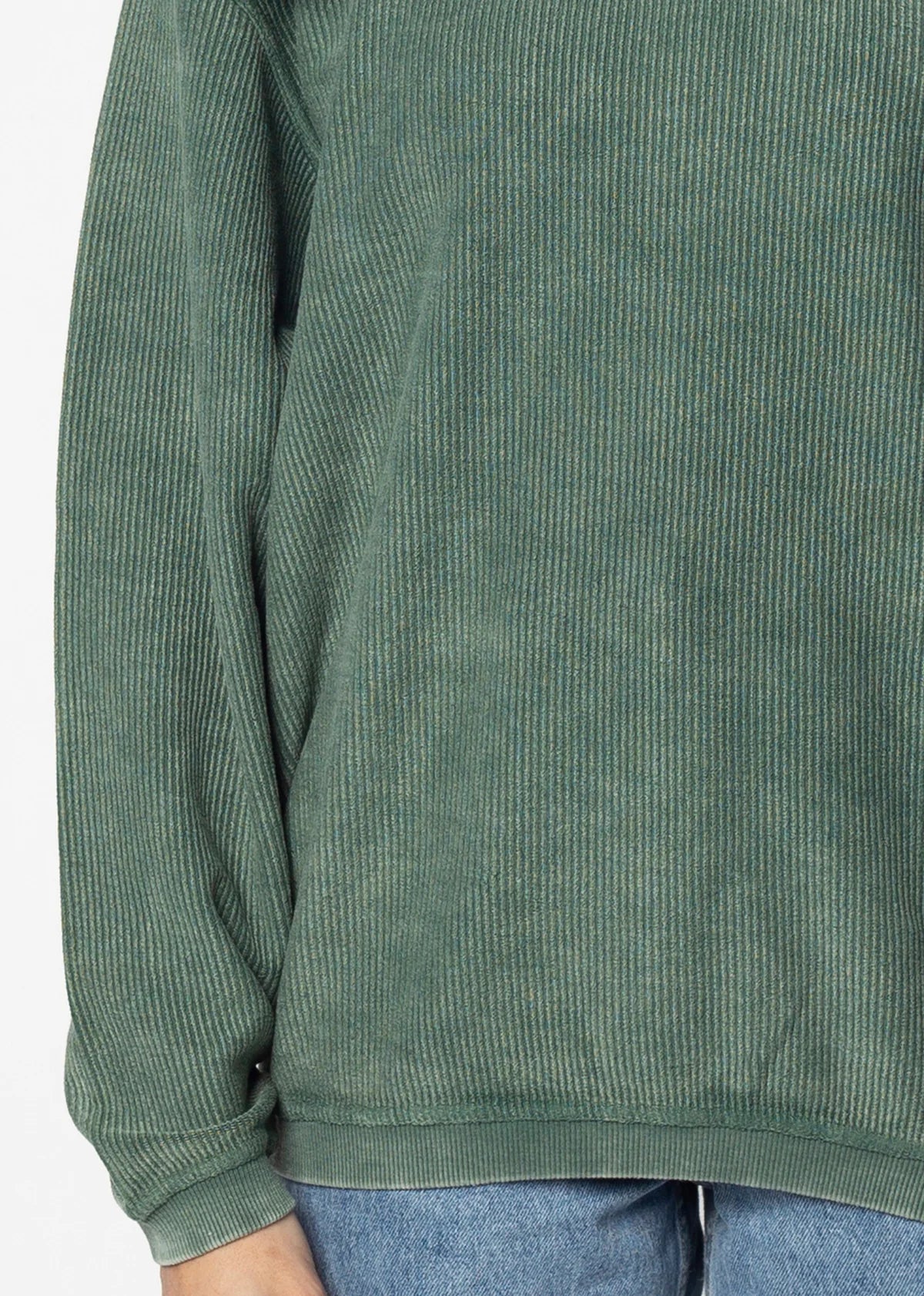 The Original Corded Crew in Green
