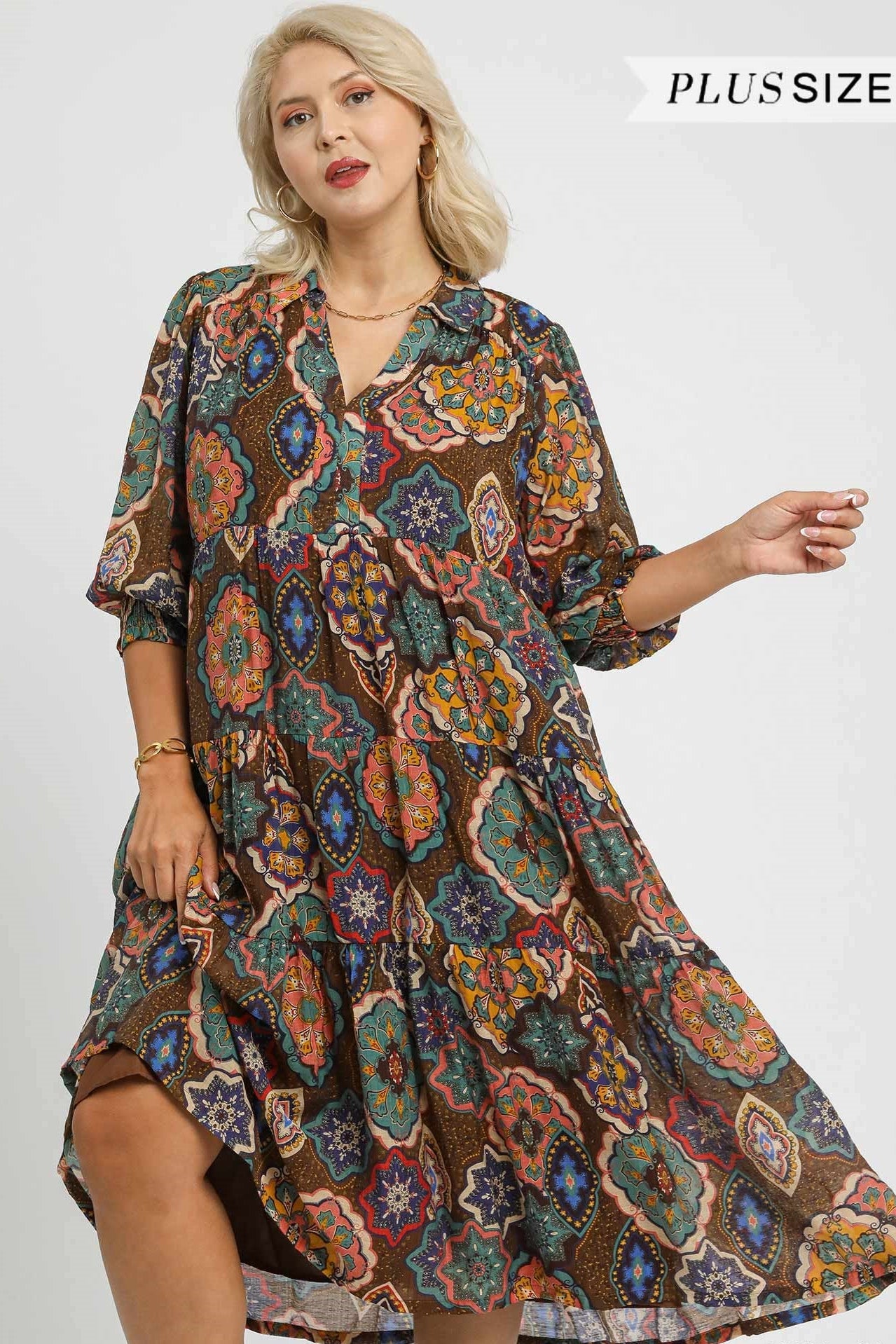 Boho Midi Dress