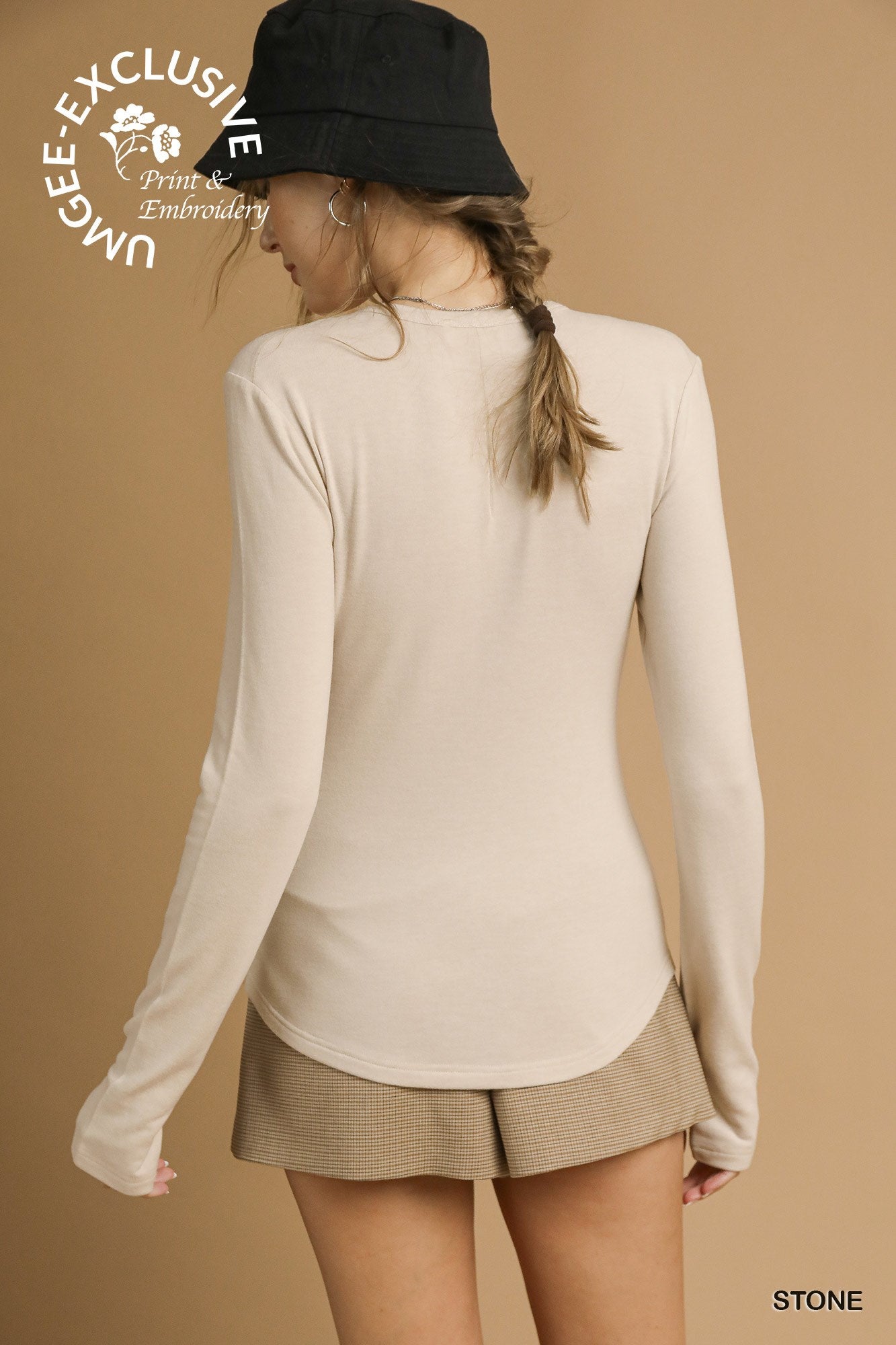 Fitted Crew Neck