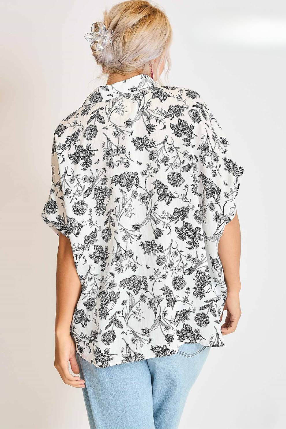 Floral Button Down
