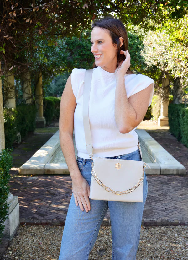Ariana Crossbody in Cream