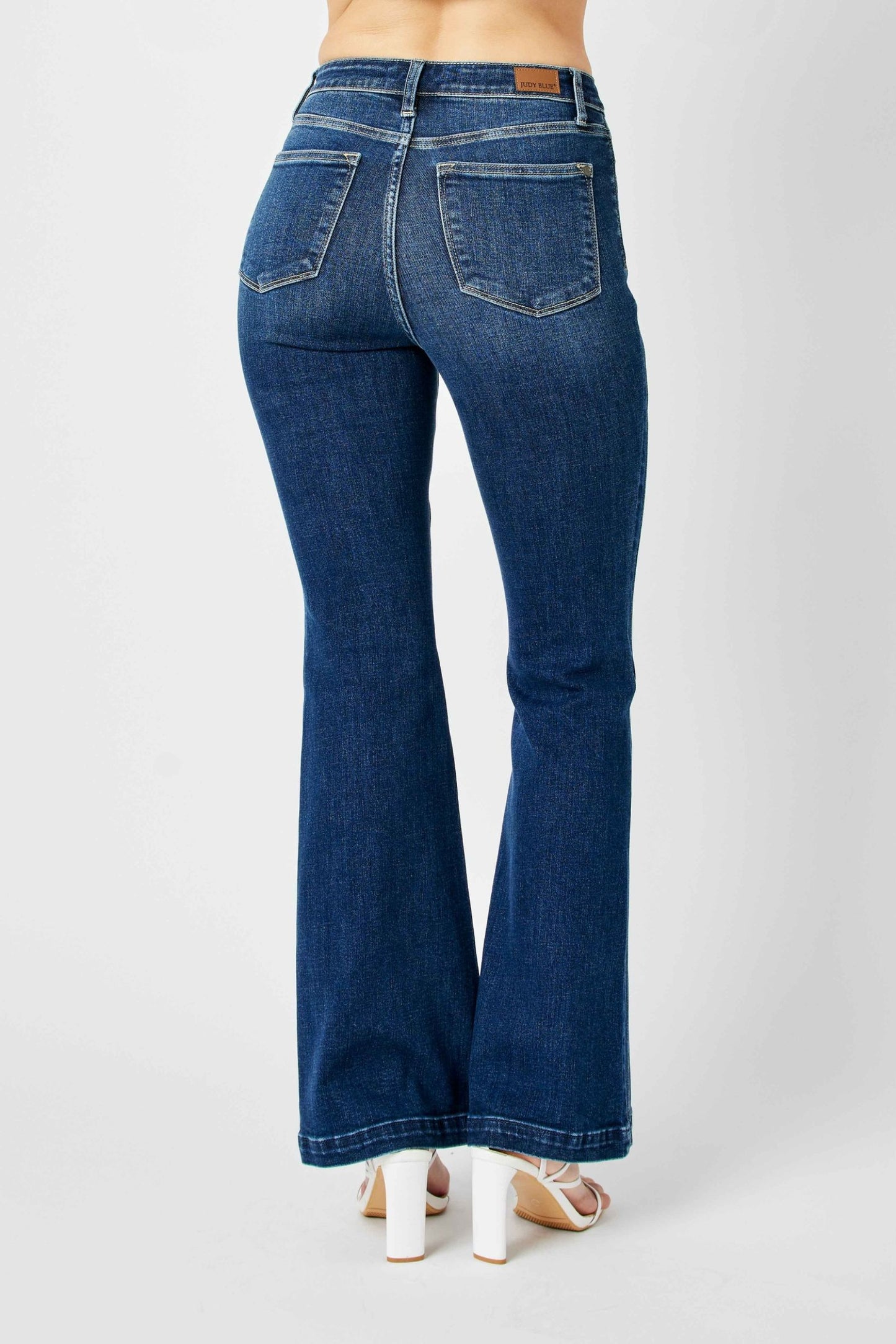 High Waist Flare Detail
