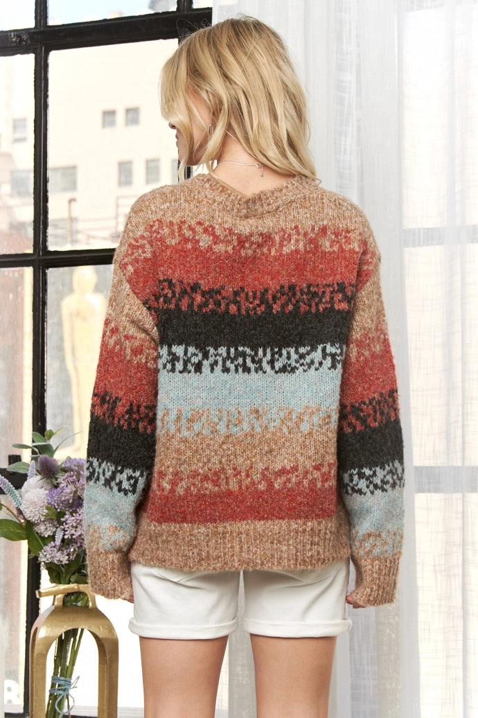 Inspired Striped Sweater