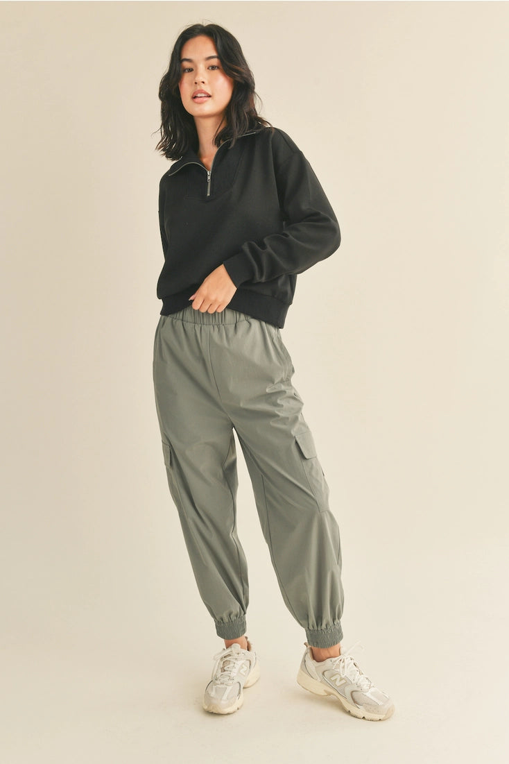 Luxe Half Zip Pullover