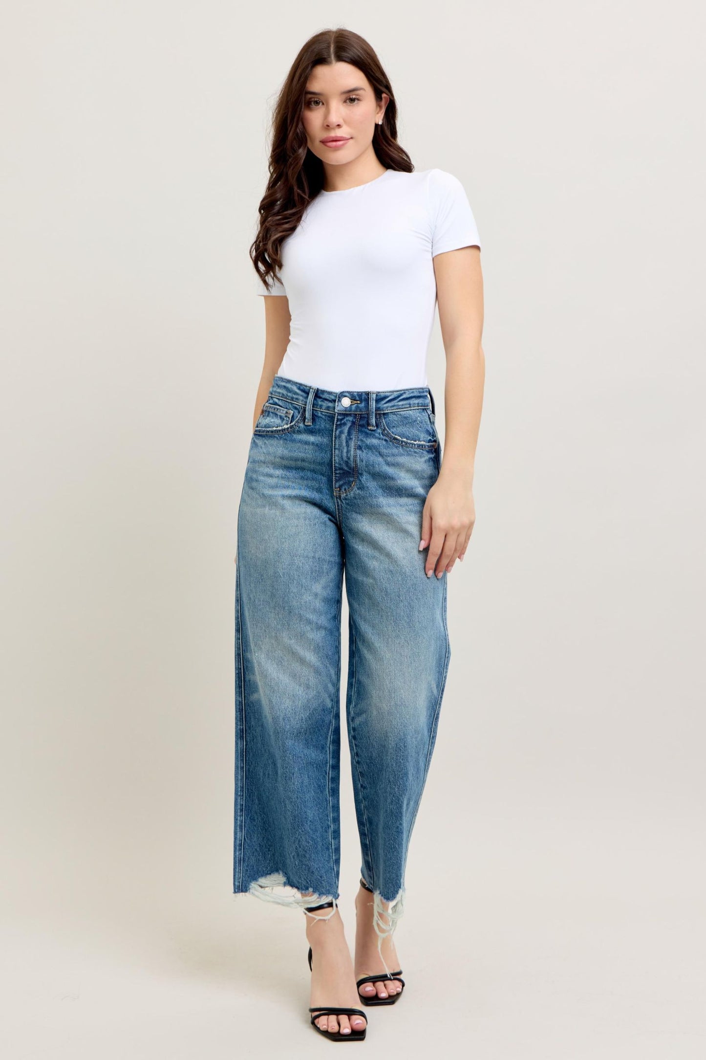 Rigid Magic Destroy Hem Crop