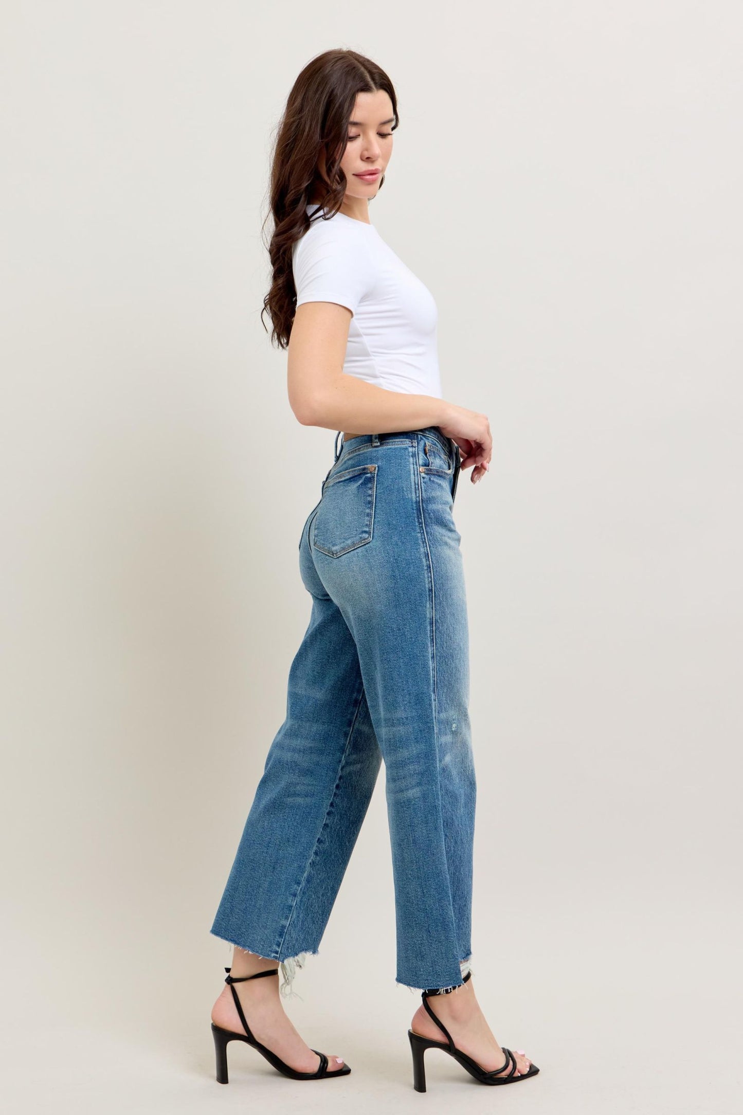 Rigid Magic Destroy Hem Crop