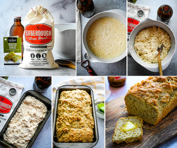 Sea Salt & Cracked Pepper Soberdough Bread Mix