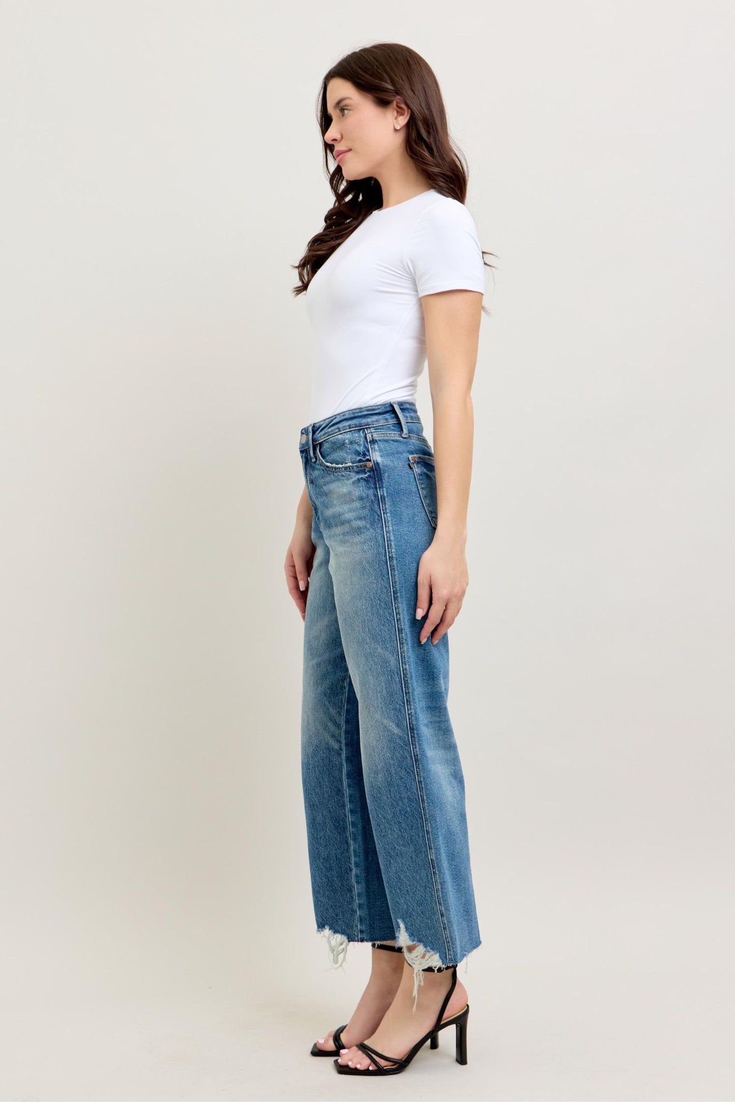 Rigid Magic Destroy Hem Crop