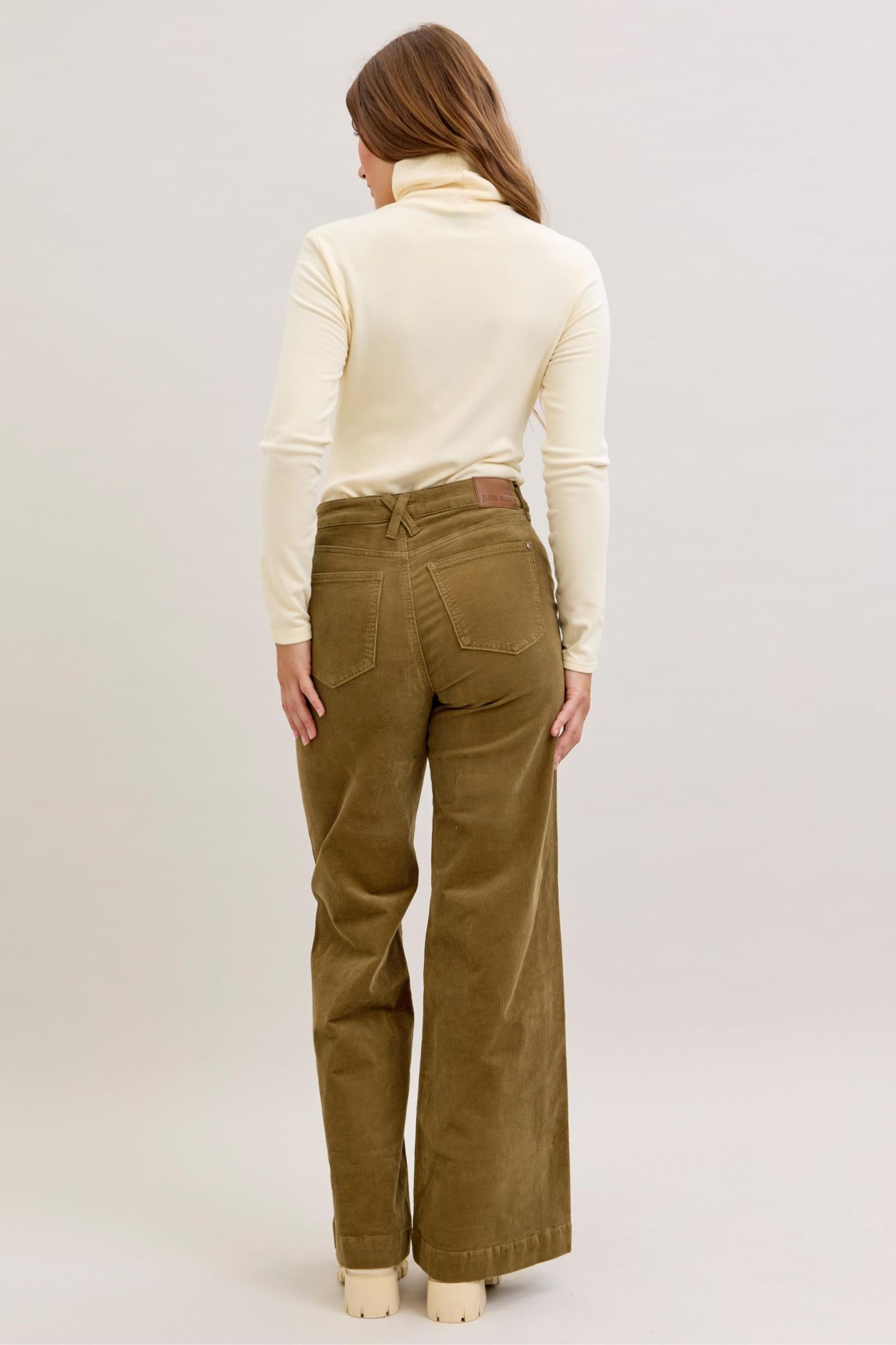 Comfort Stretch Corduroy Wide Leg