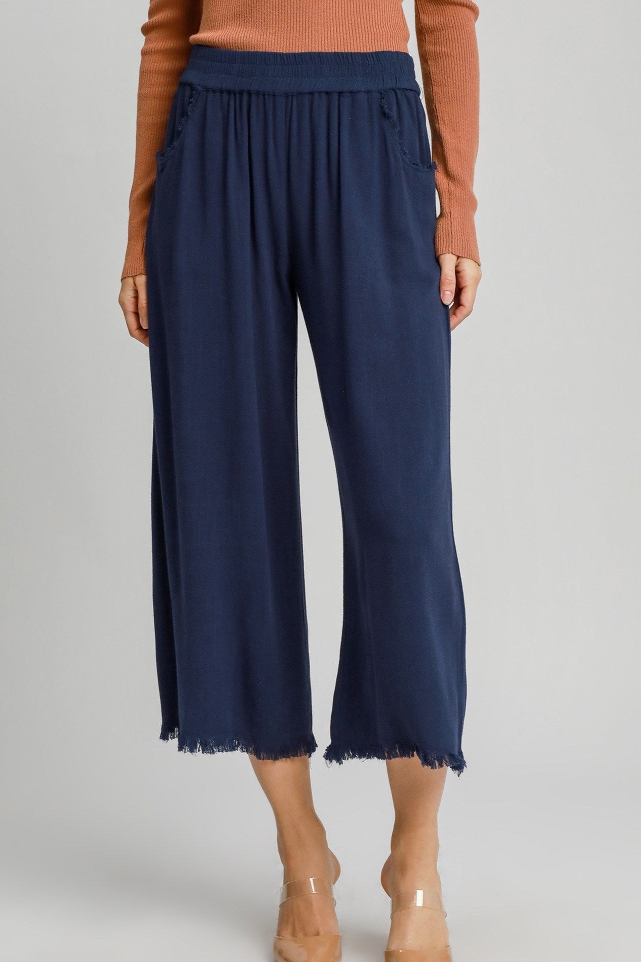 Linen Wide Leg Pants