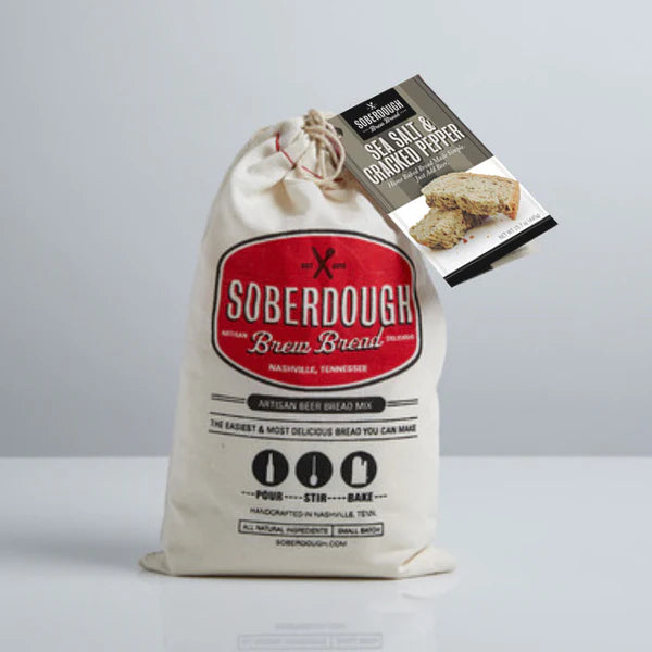 Sea Salt & Cracked Pepper Soberdough Bread Mix