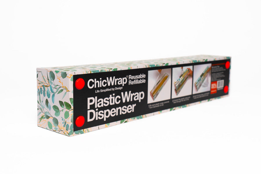 Dispenser Eucalyptus Plastic Wrap Dispenser 12" x 250'