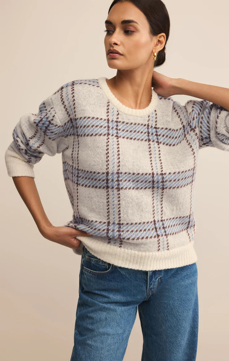 Junction Plaid Sweater