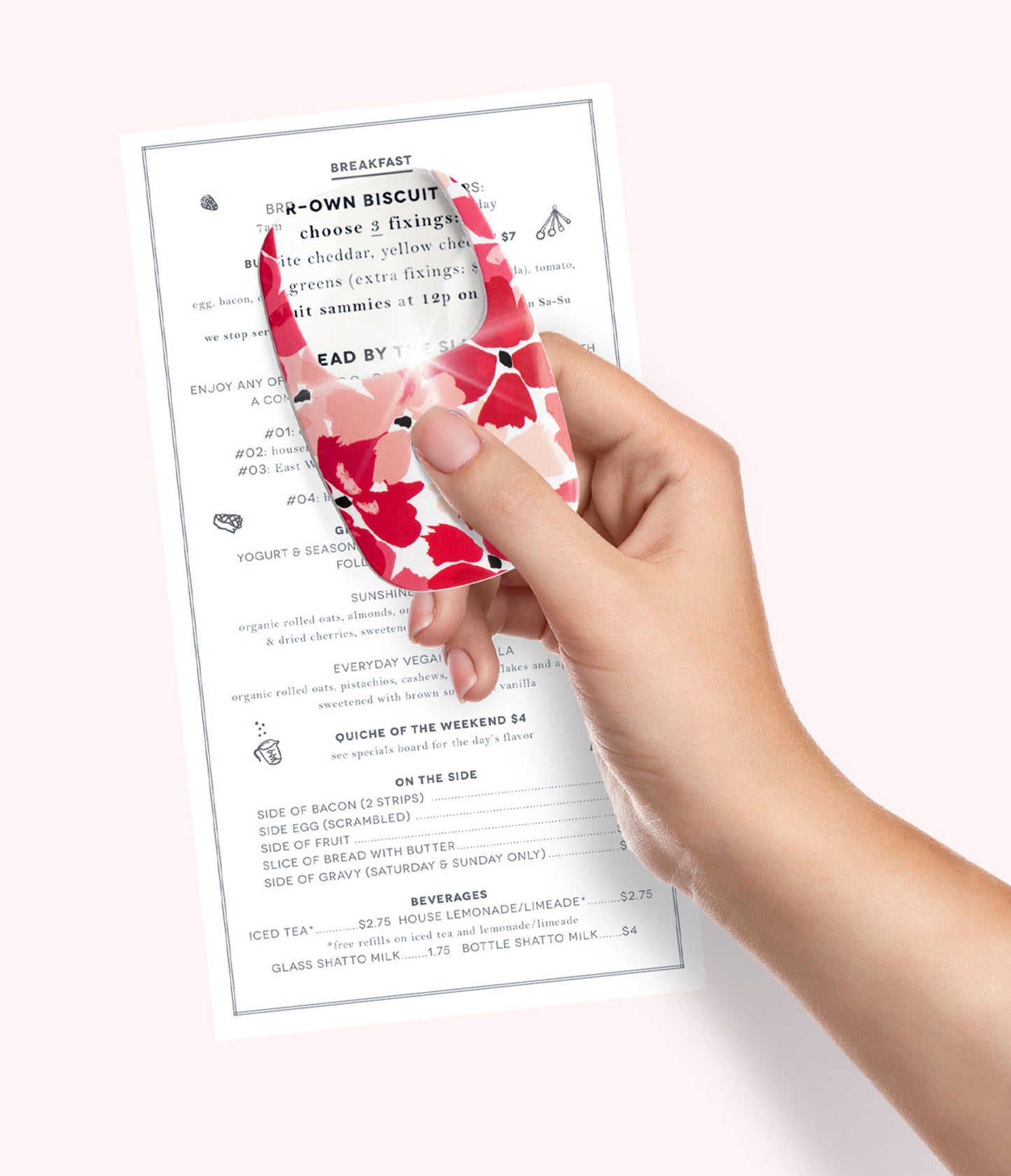 Optimum Optical® Sweet Escape OptiCard® LED Pocket Magnifier