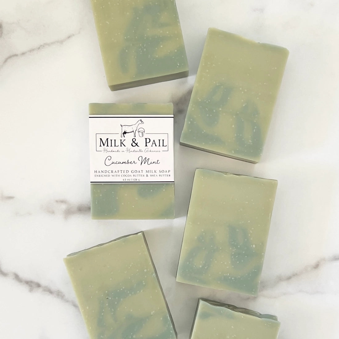 Cucumber Mint Goat Milk Soap Bar
