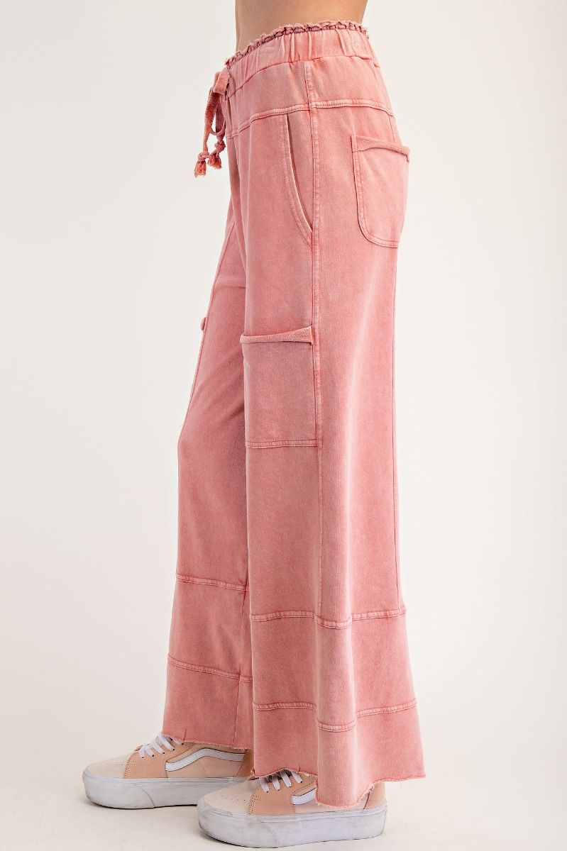 Mineral Washed Cargo Pants