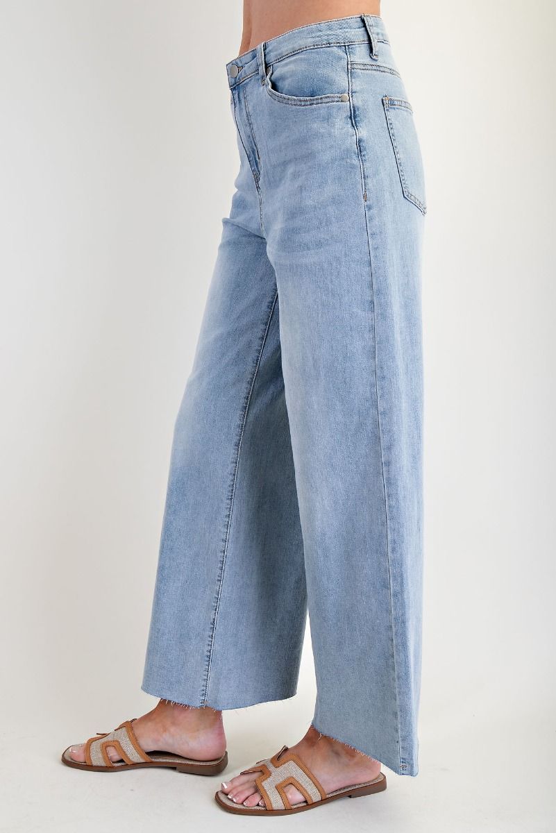 Soft Stretch Denim Pants