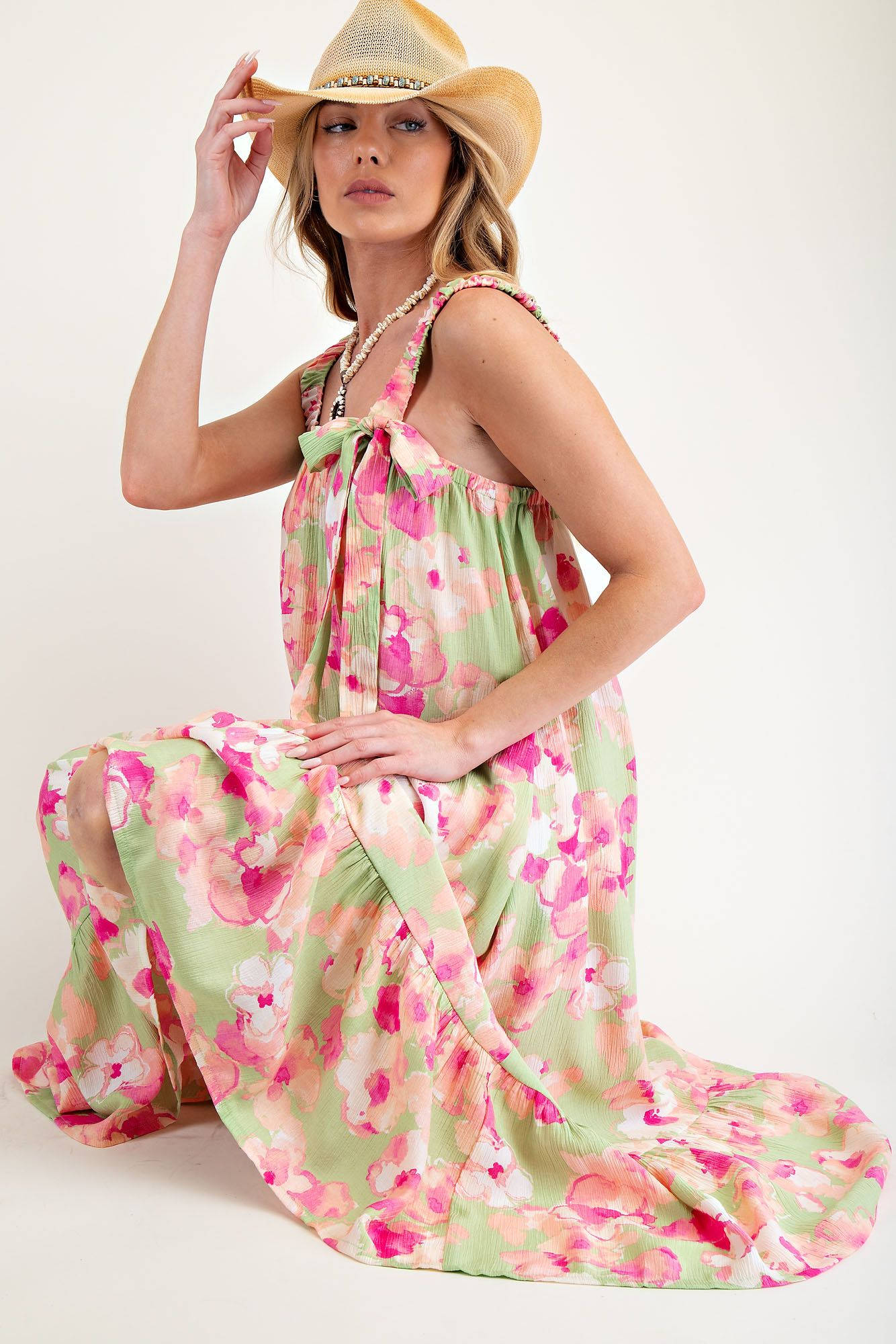 Peach Blossom Dress