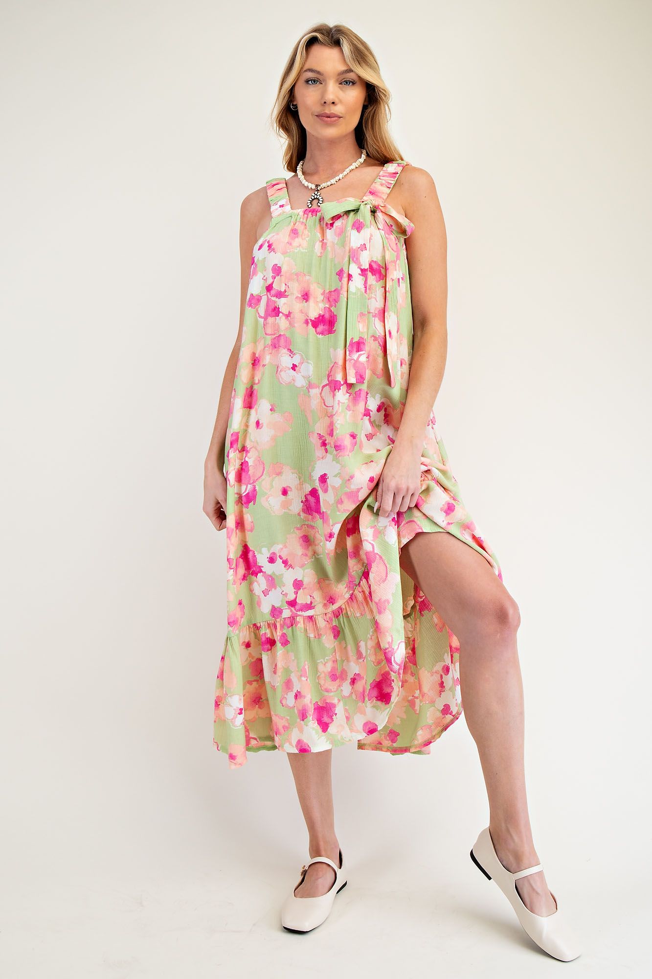 Peach Blossom Dress