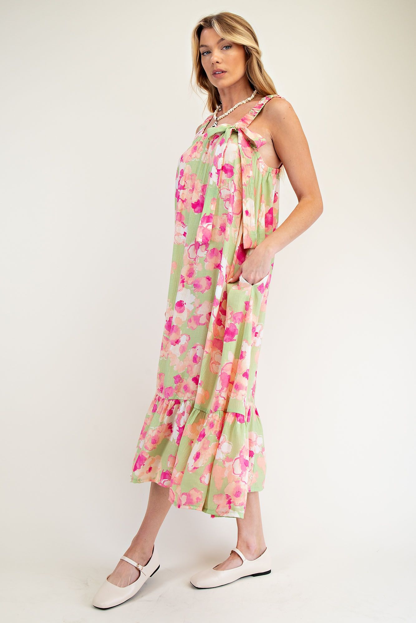 Peach Blossom Dress