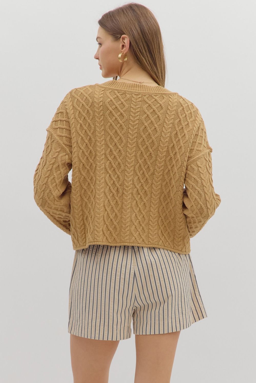 Cable Knit Cardigan