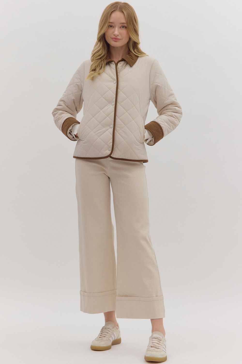 Quilted Corduroy Jacket