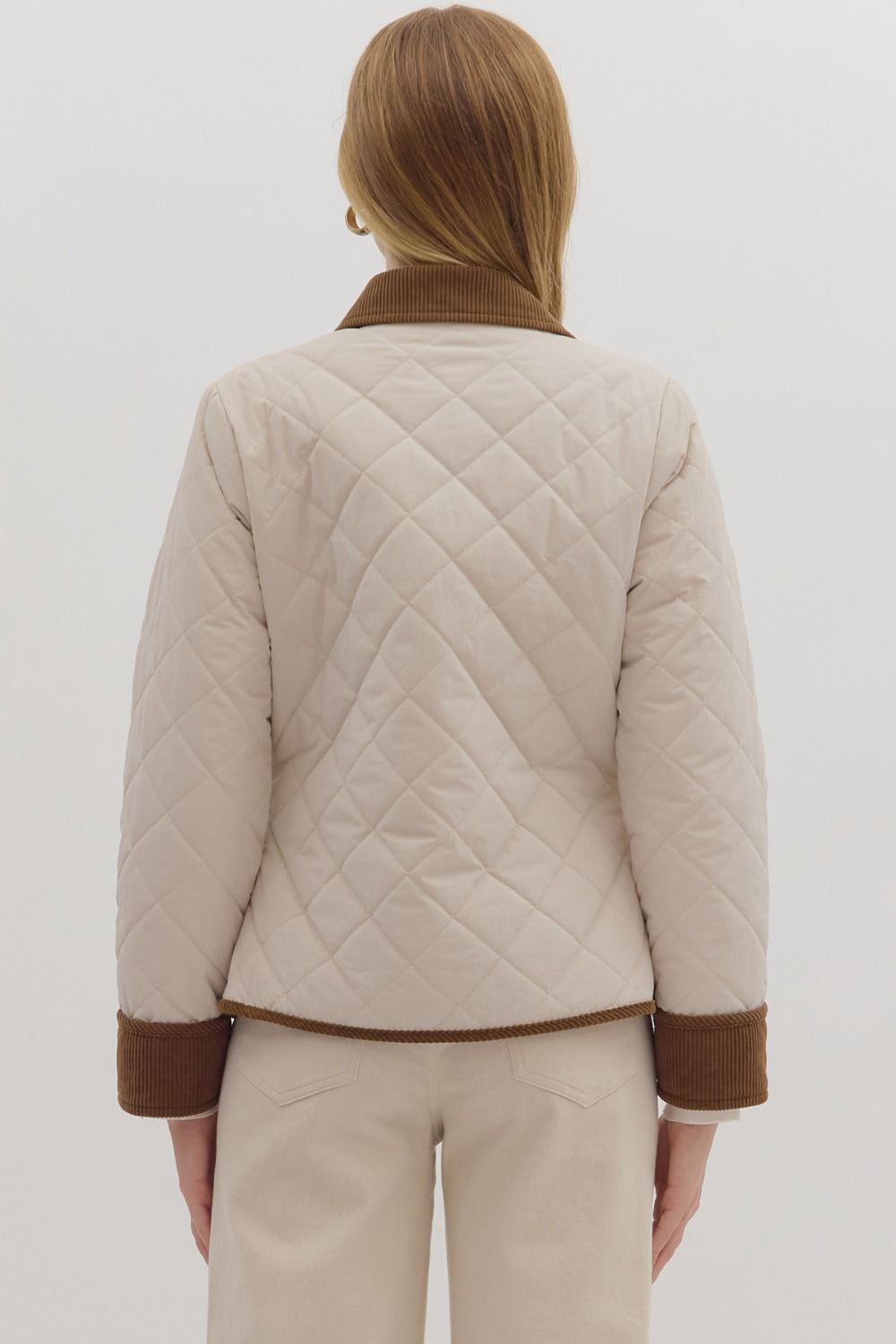 Quilted Corduroy Jacket