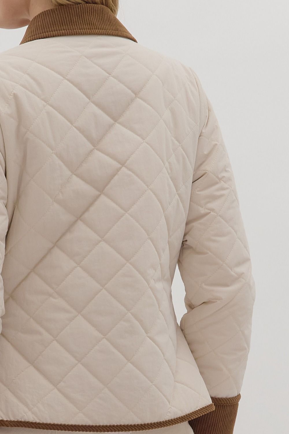 Quilted Corduroy Jacket
