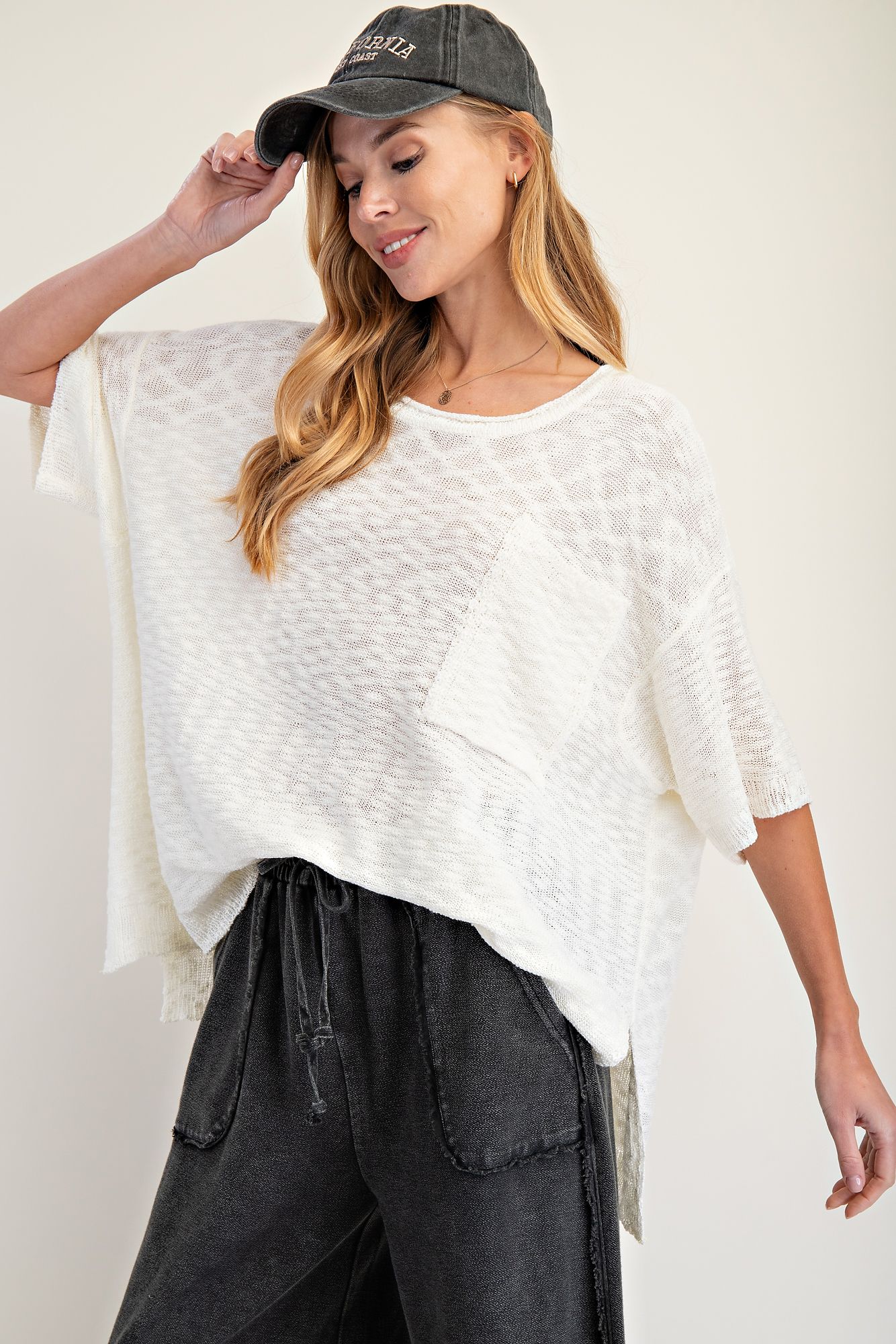Loose Knit Sweater Tunic
