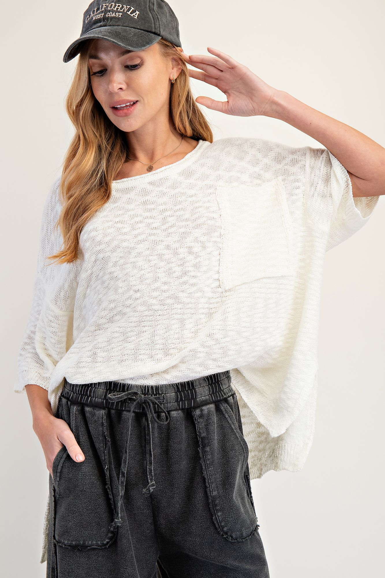 Loose Knit Sweater Tunic