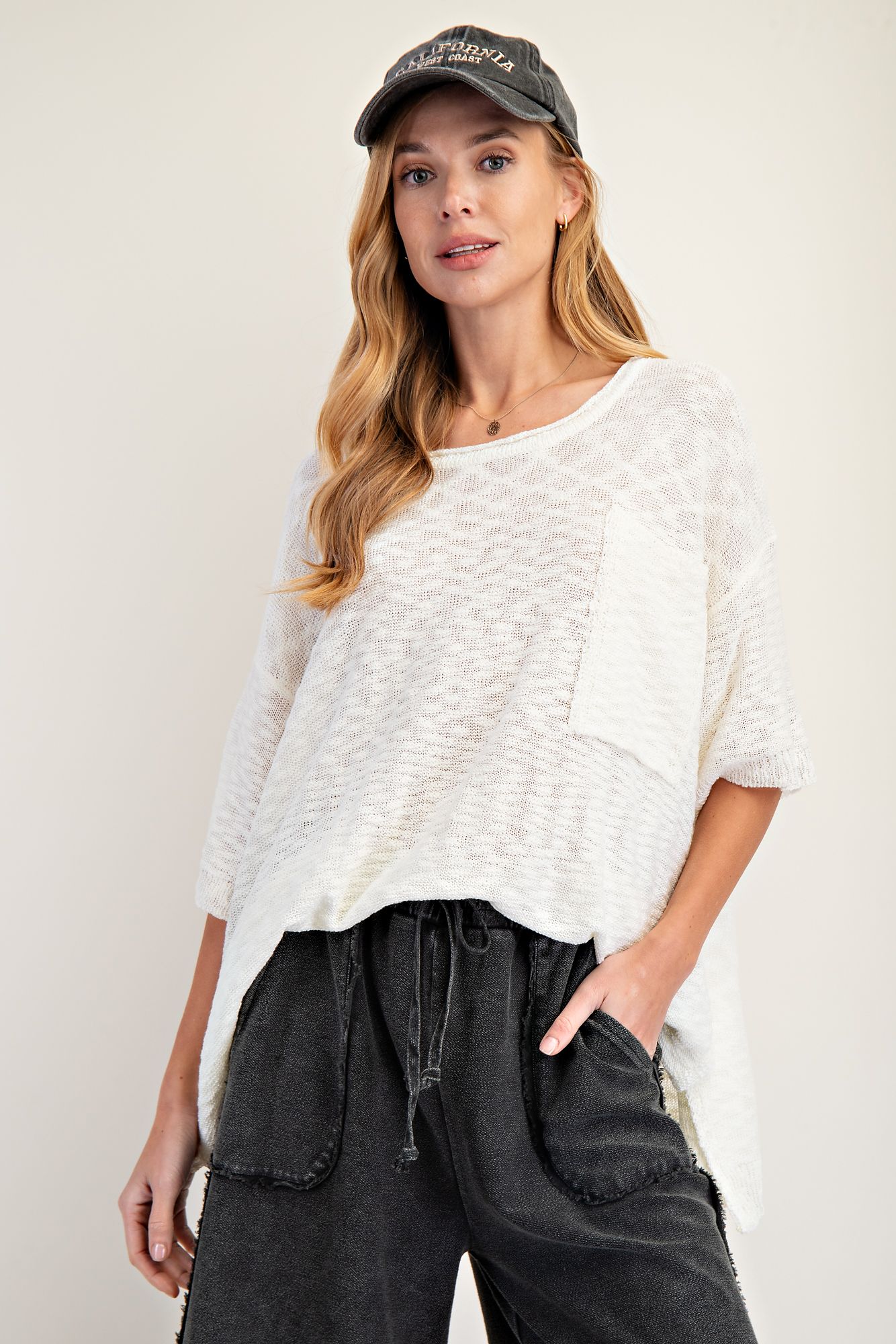 Loose Knit Sweater Tunic