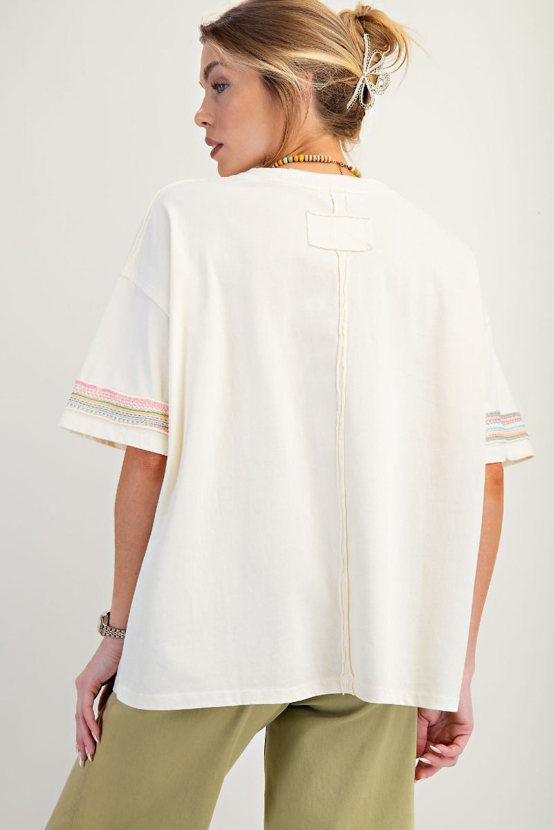Love Patch Boxy Top