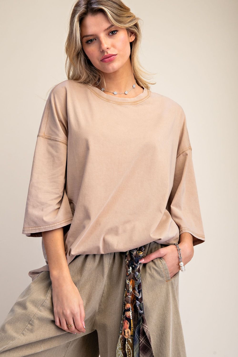 Cotton Jersey Top