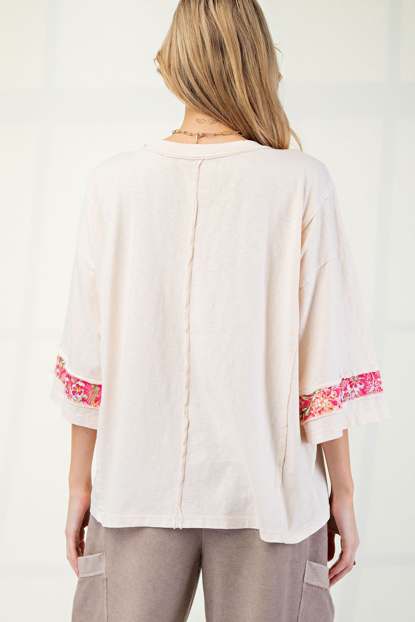 Heart Patch Cotton Top