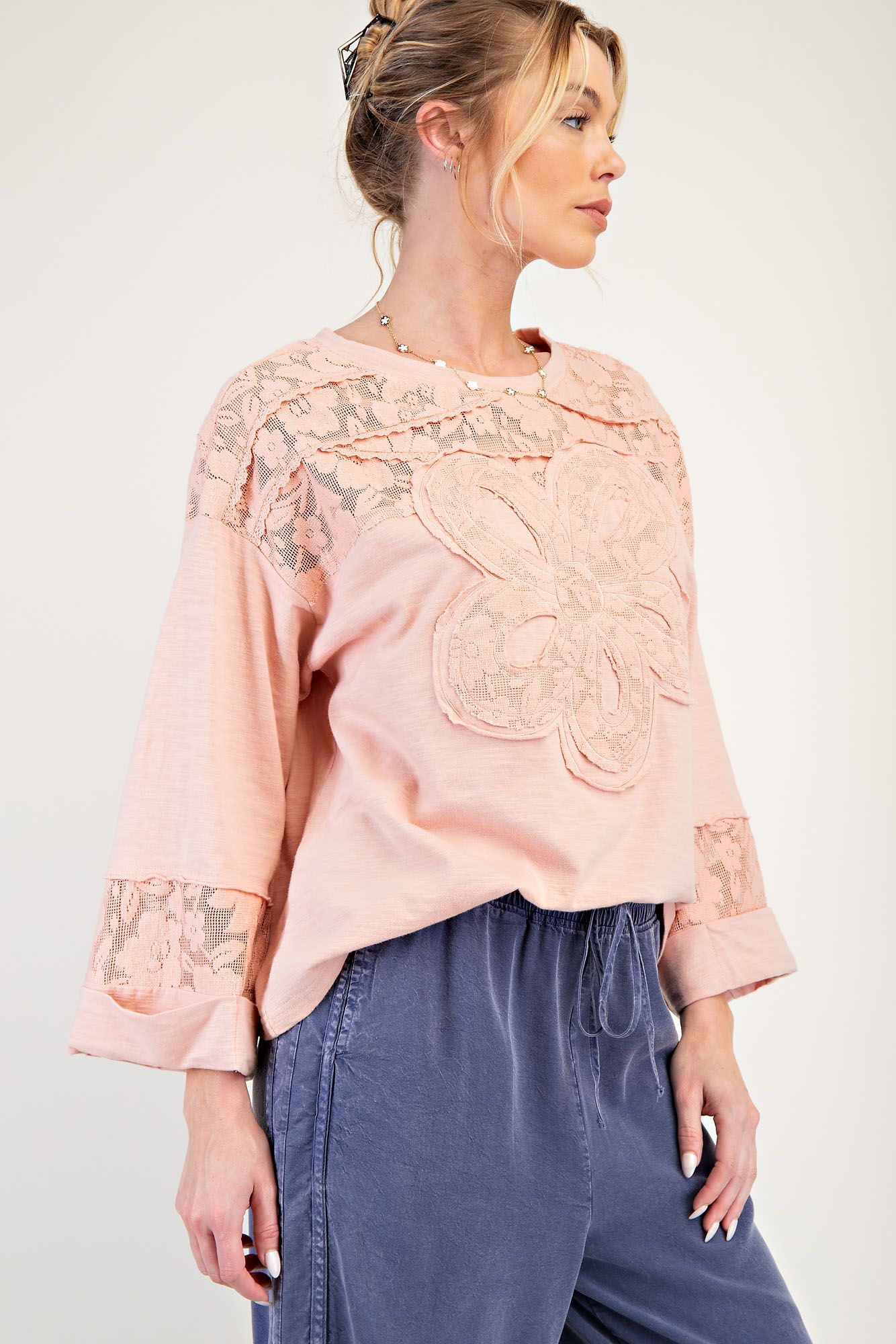 Flower Patch Cotton Slub