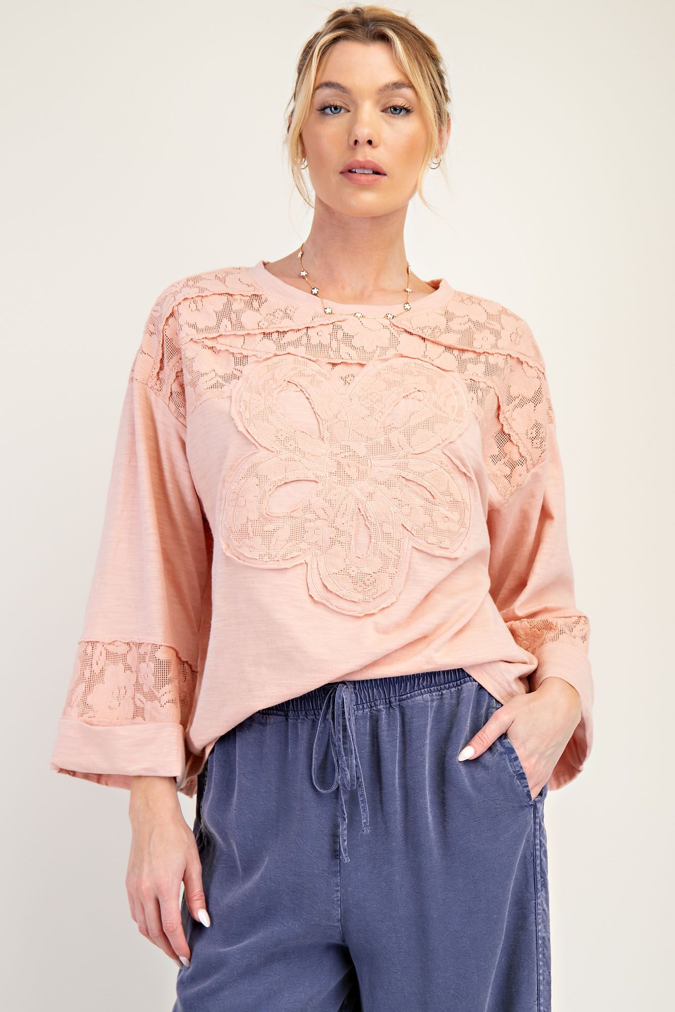Flower Patch Cotton Slub