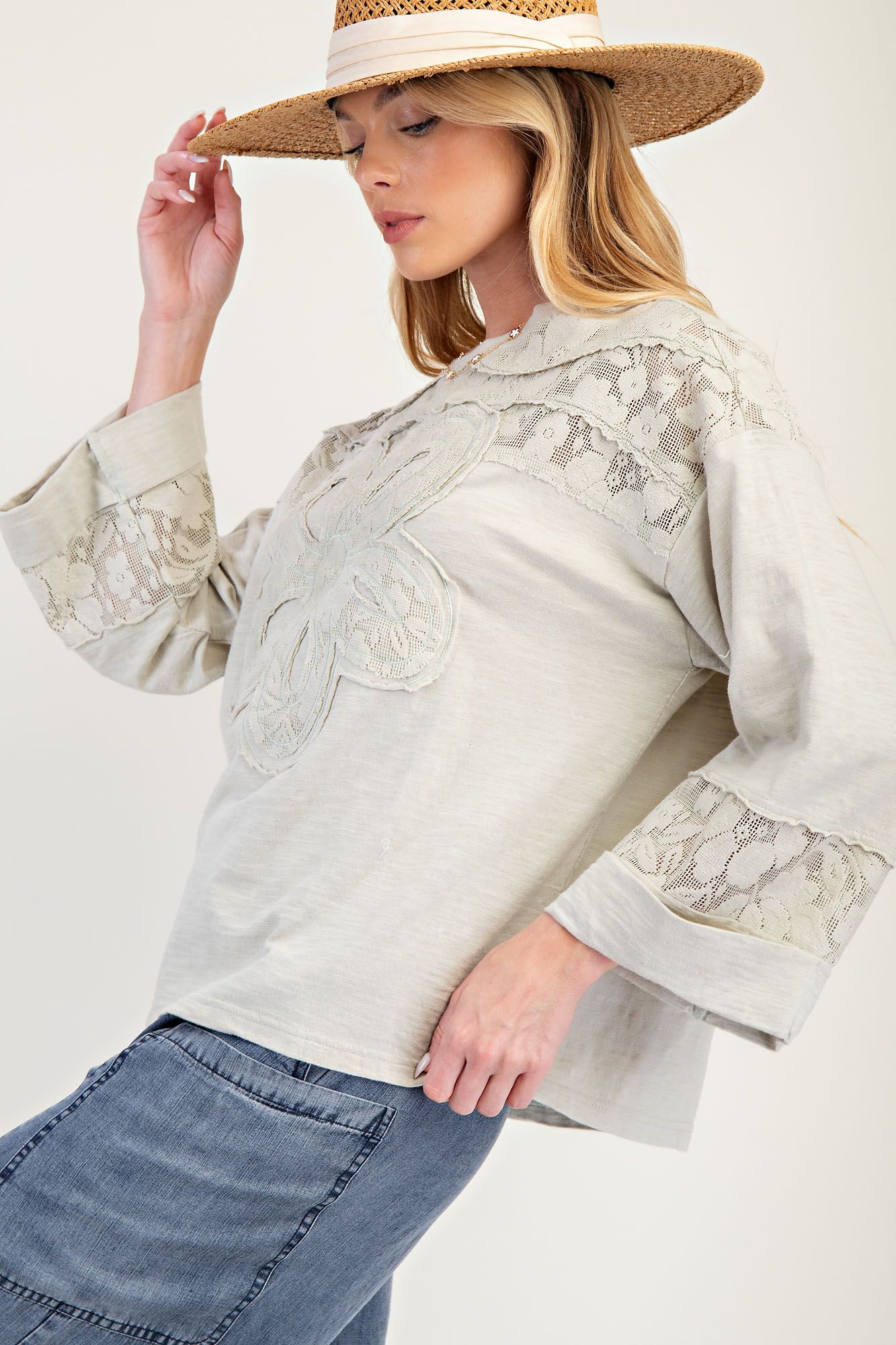Flower Patch Cotton Slub