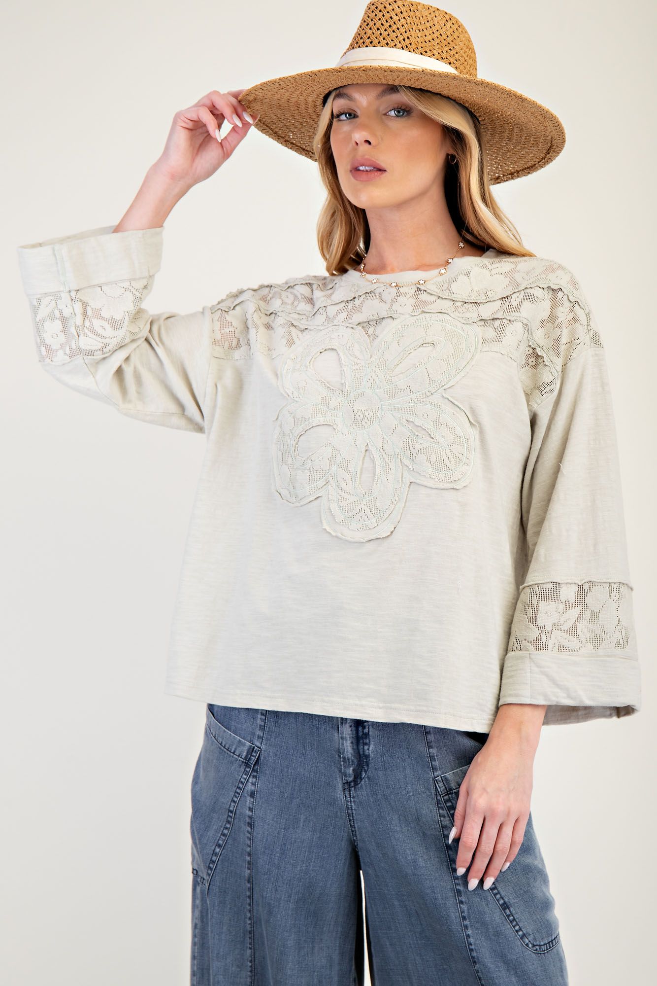 Flower Patch Cotton Slub
