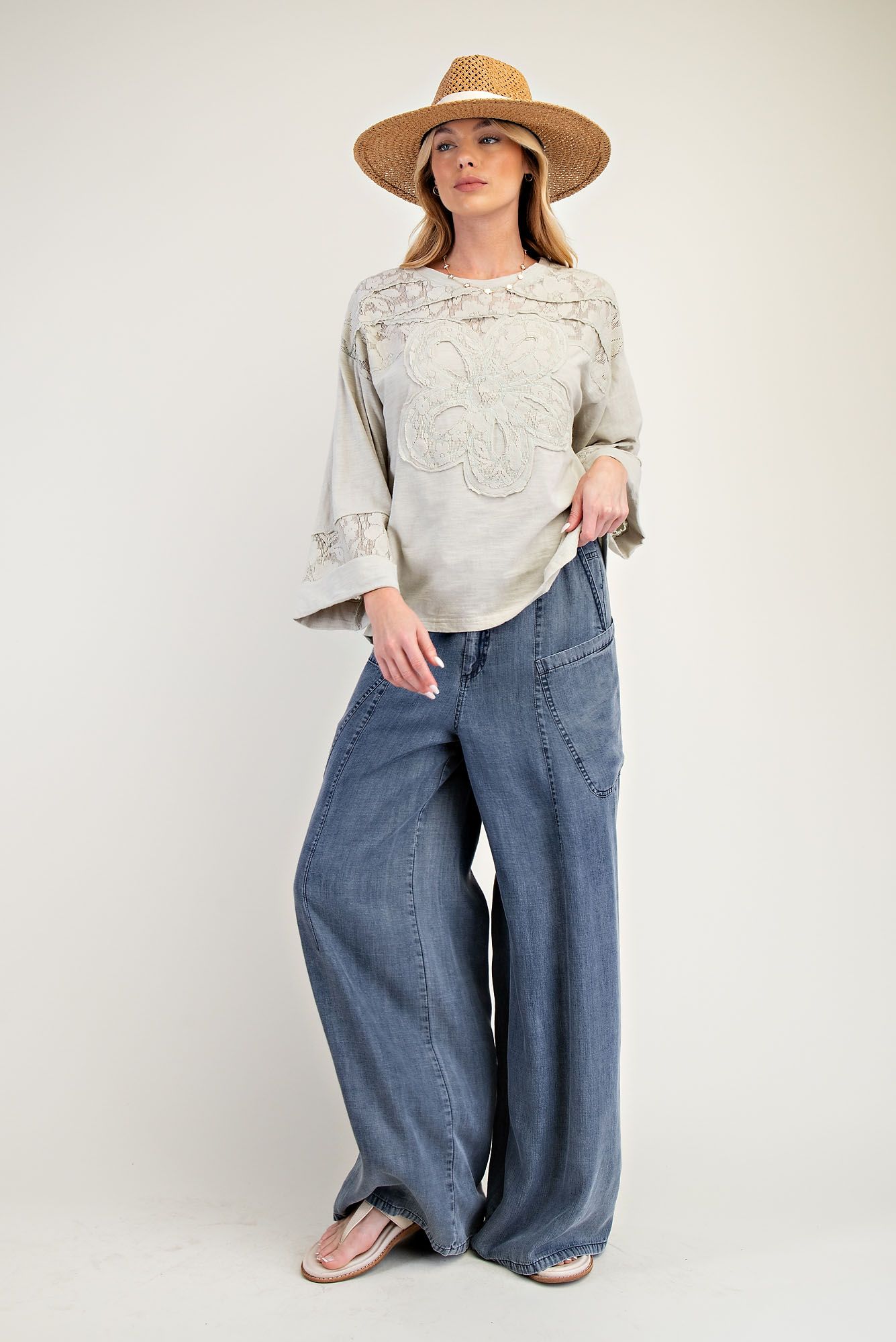 Flower Patch Cotton Slub
