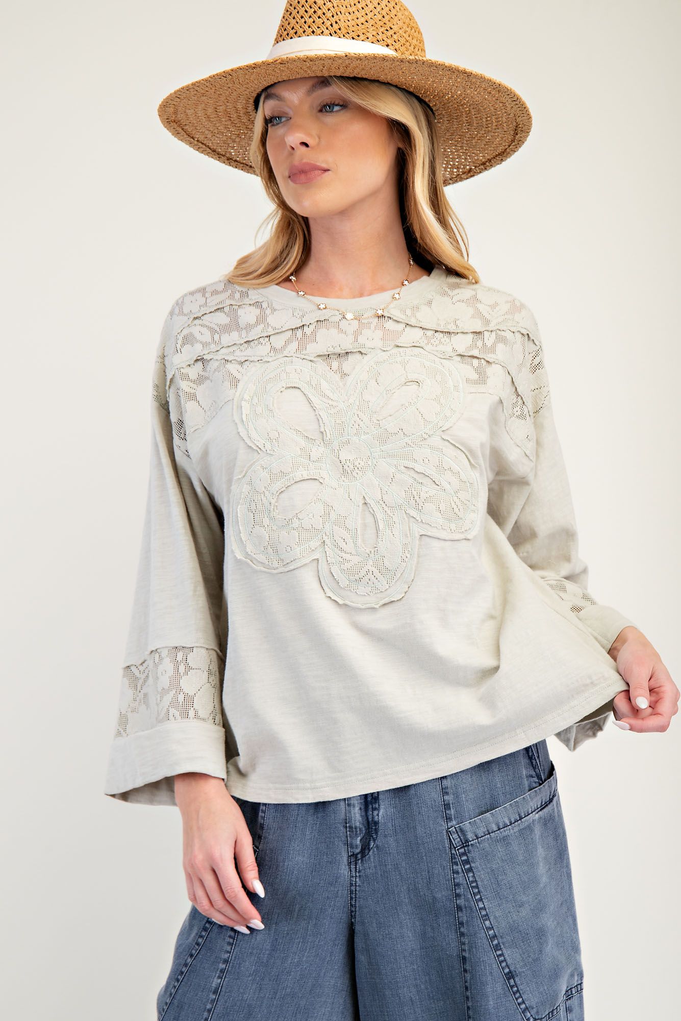 Flower Patch Cotton Slub
